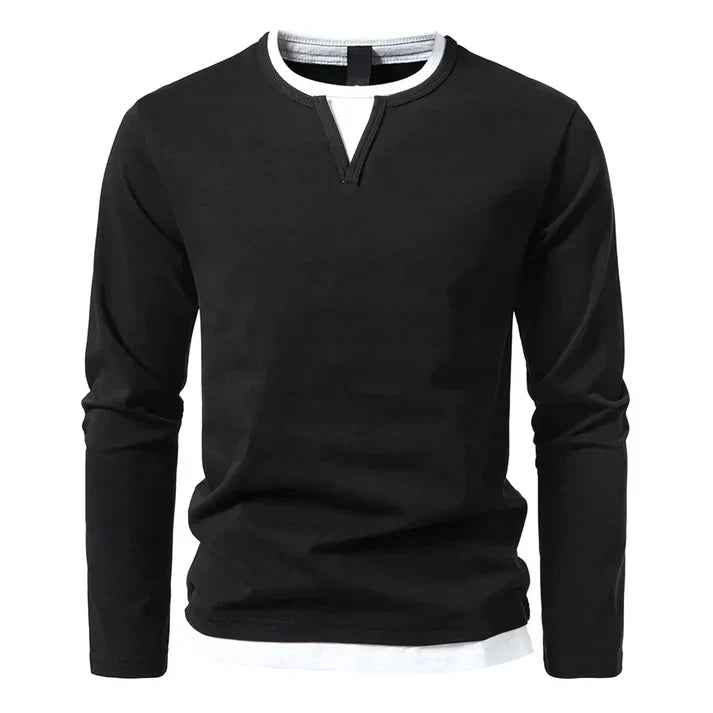 Louise – Langarmshirt aus hochwertiger gekämmter Baumwolle