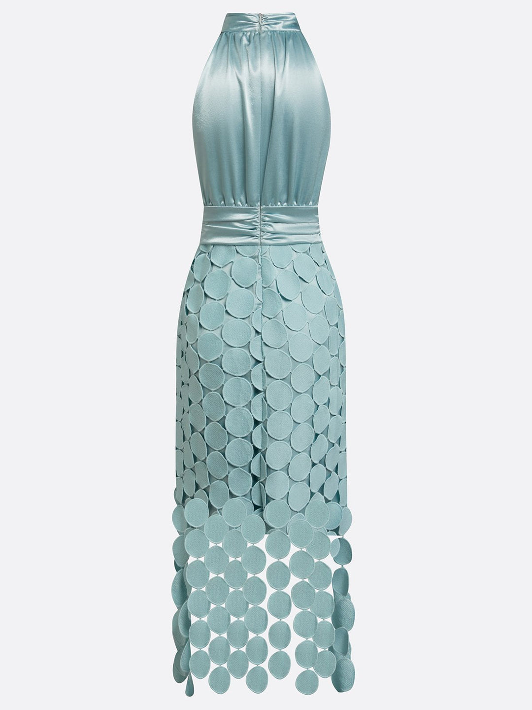 Amanda - Elegantes Neckholder-Midikleid