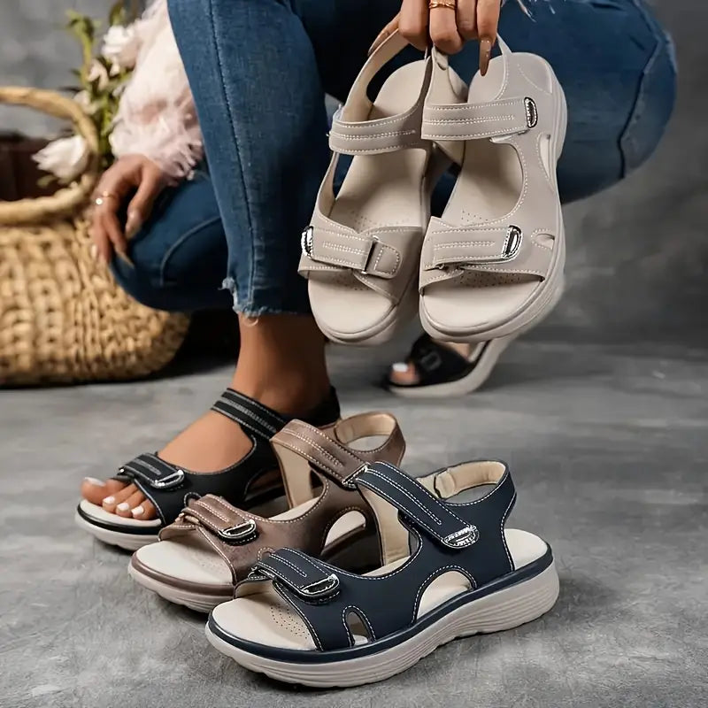 Eira – Orthopädische Keilsandalen