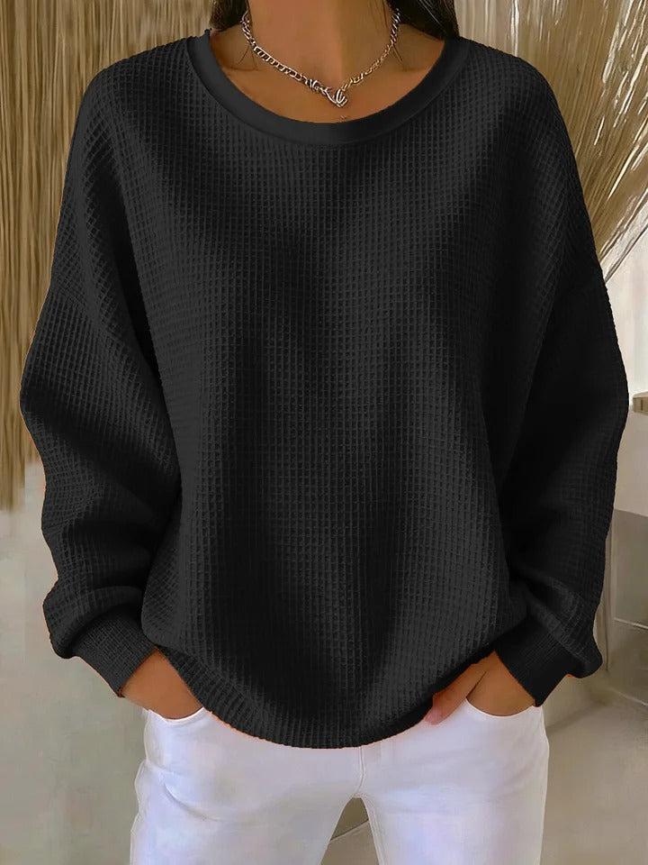 Trina – Klassischer kuscheliger Strickpullover