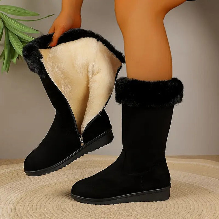 Alena – Orthopädische Winterstiefel aus Leder