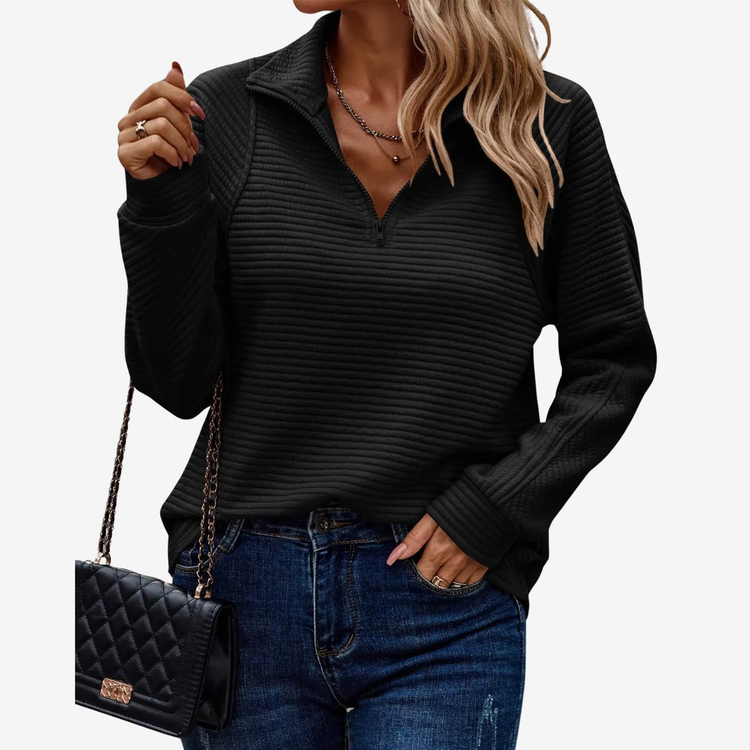 Holly | Elegantes V-Ausschnitt-Shirt