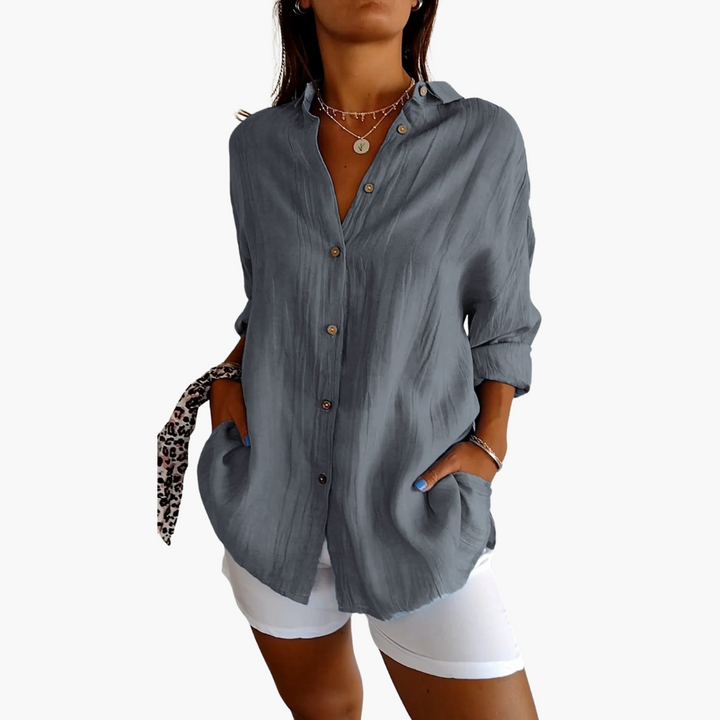 Sienna | Elegante Plisseebluse