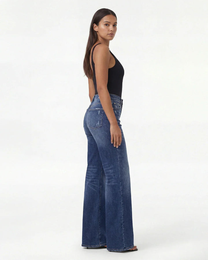 Remerie – Mid Rise BBL Wide Leg Jeans