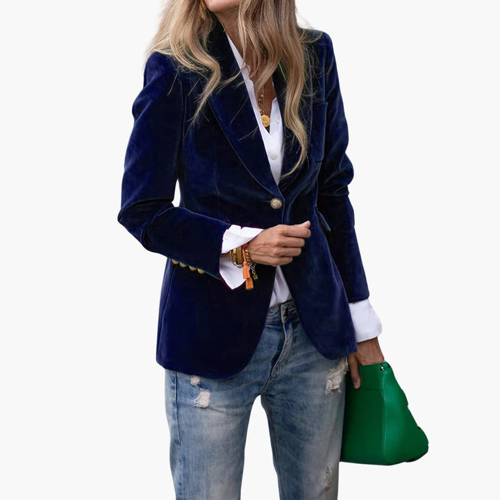 Maya | Eleganter Retro-Blazer einreihig