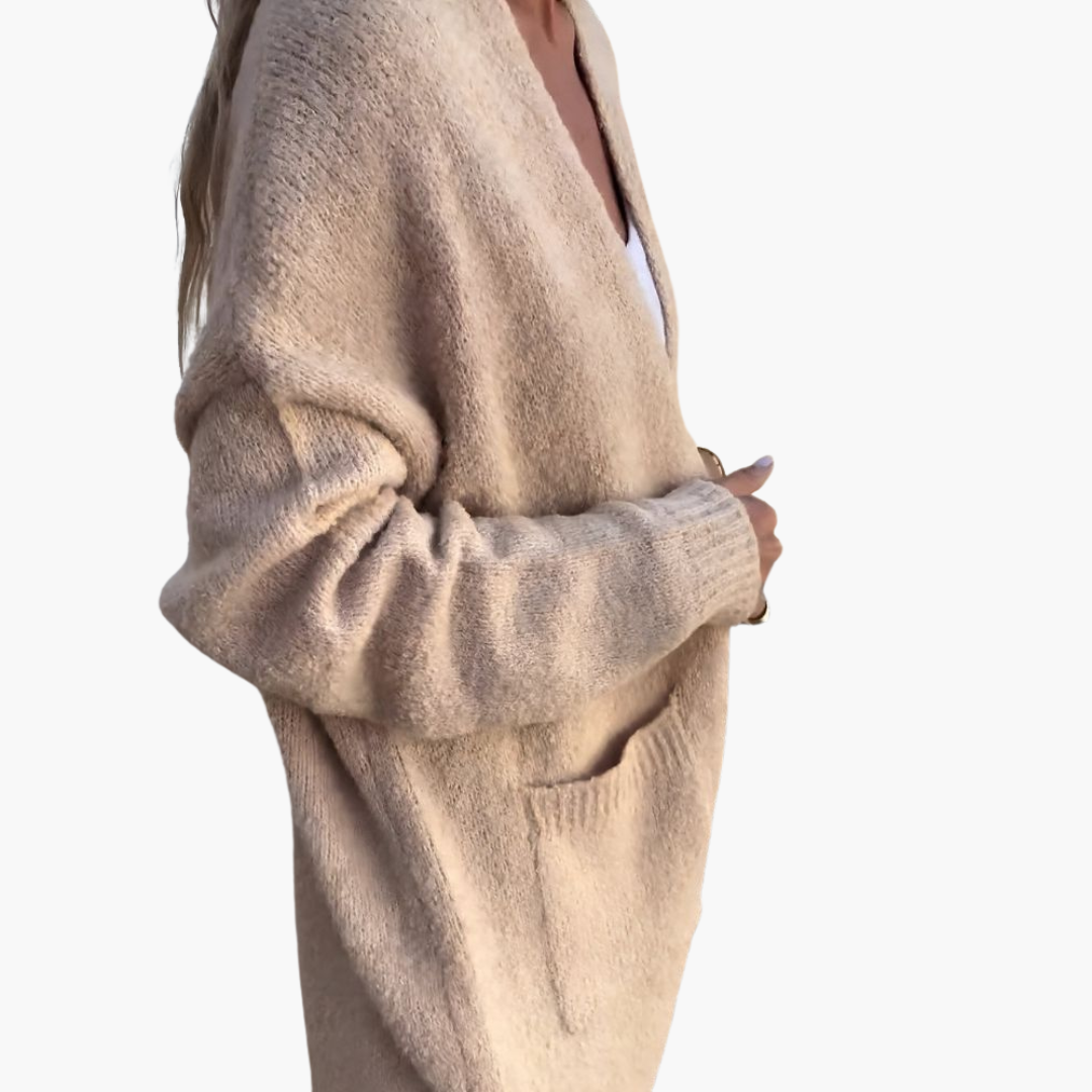 Holly | Legere Strickjacke mit Taschen