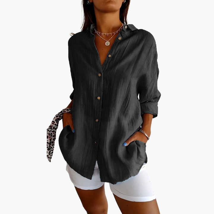 Sienna | Elegante Plisseebluse