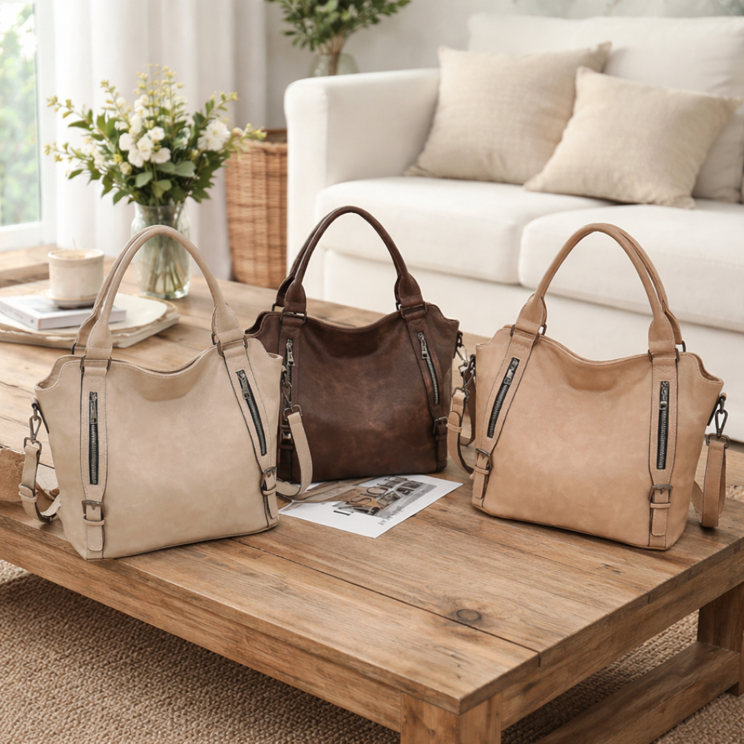 Althea – Strukturierte Alltagsschultertasche