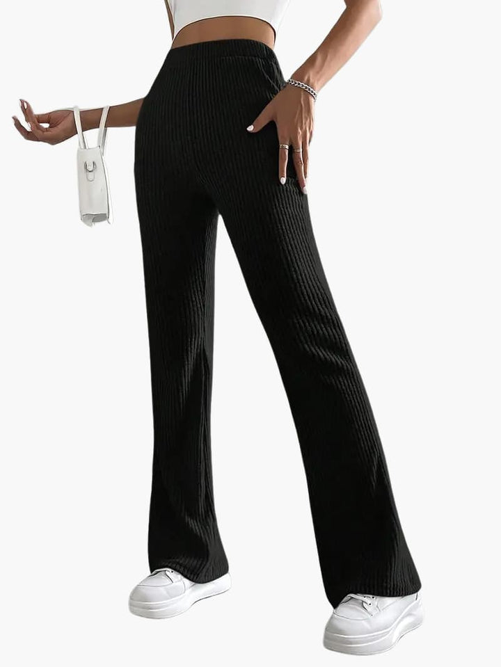 Jade | Lässige Hose mit hoher Taille