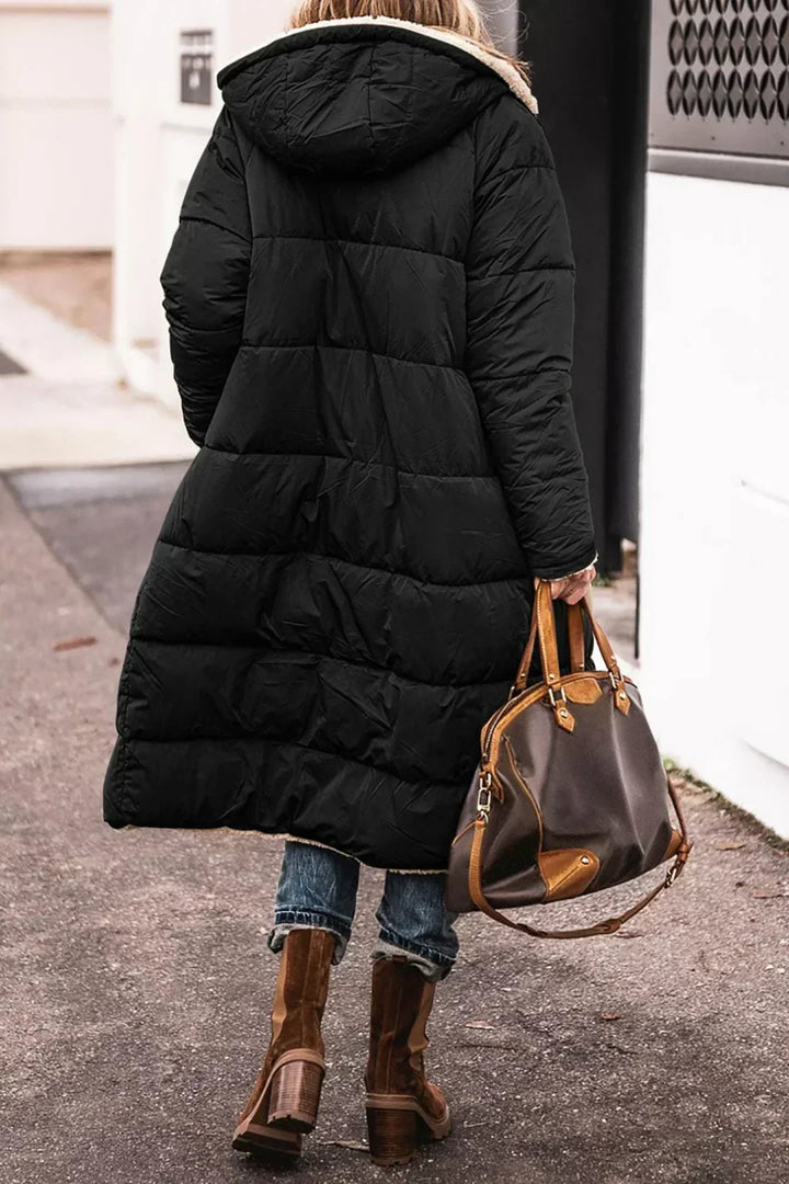 Marielle – Wendbare lange Winterjacke