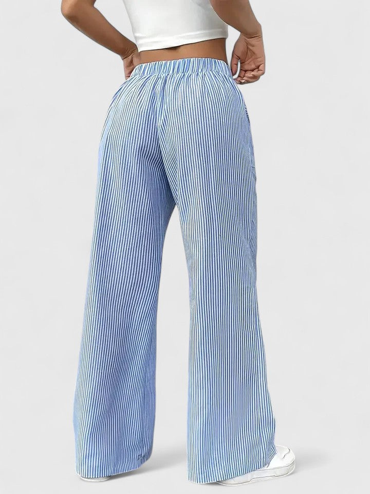Dany – Weite, atmungsaktive Hose mit eleganten Details