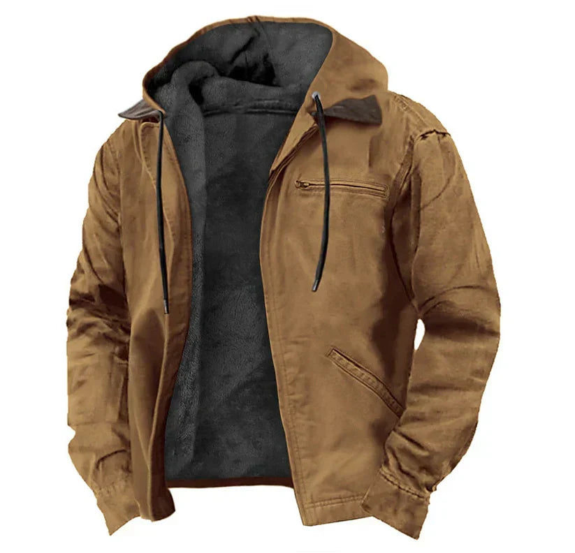 Harvey – Premium Thermojacke mit Kapuze für kalte Tage