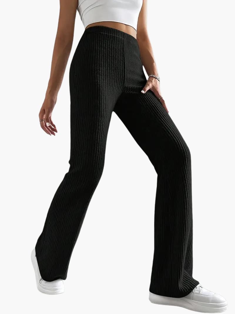 Jade | Lässige Hose mit hoher Taille