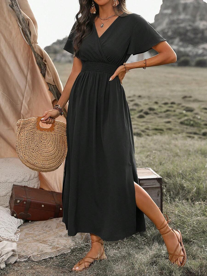Dylana – Elegantes Maxikleid mit Schlitz