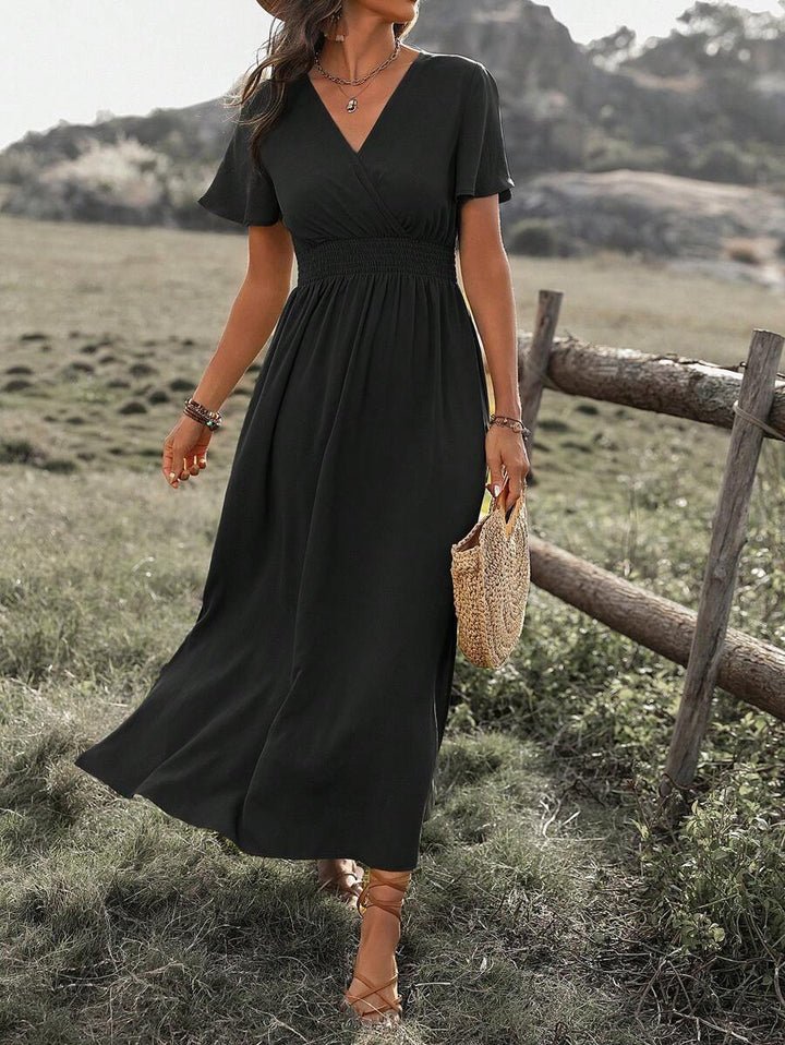 Dylana – Elegantes Maxikleid mit Schlitz