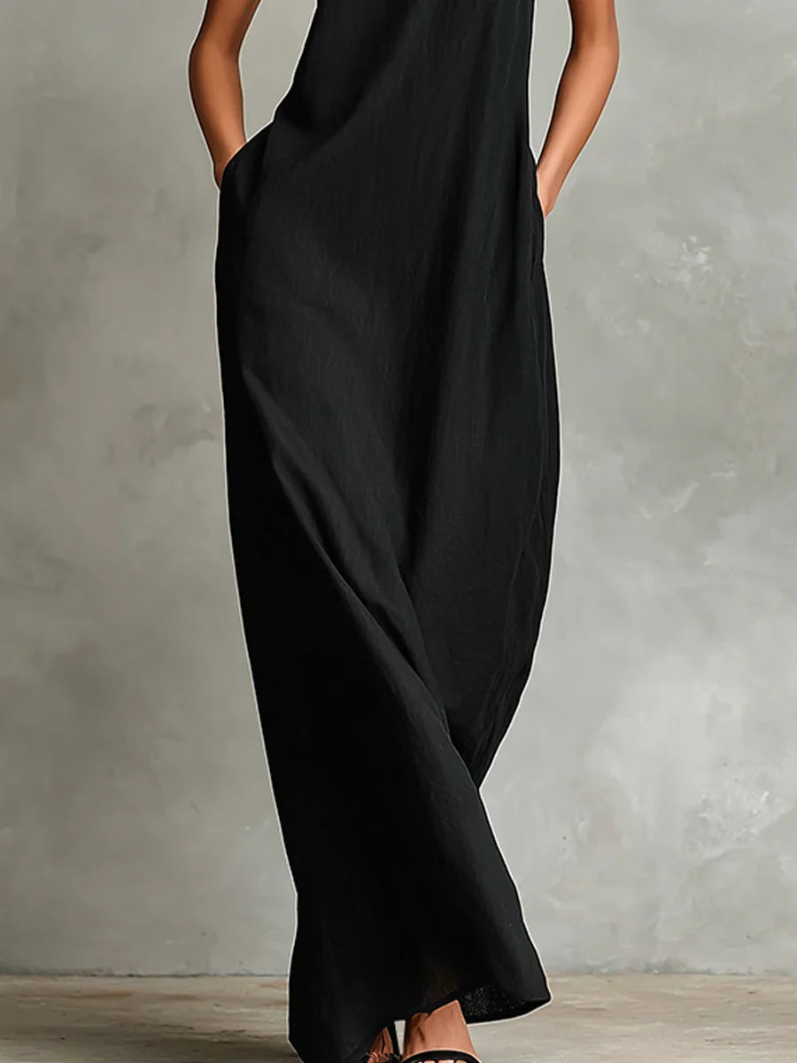 Divina – Minimalistisches Maxikleid