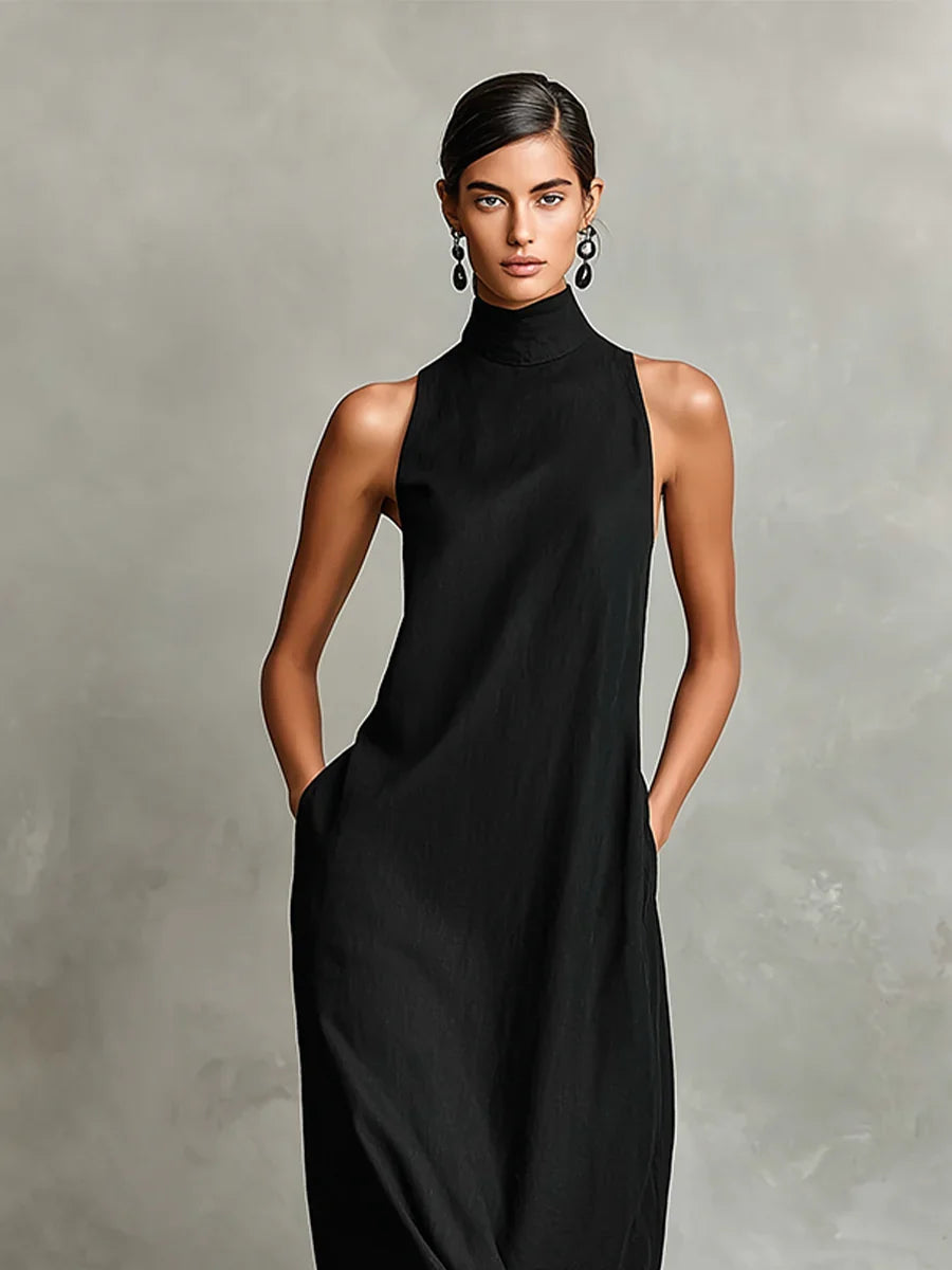 Divina – Minimalistisches Maxikleid