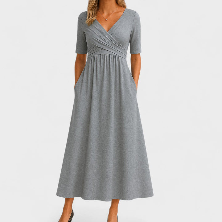 Joanne – Elegantes Midikleid mit vorteilhafter Passform