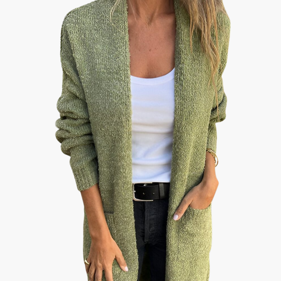 Holly | Legere Strickjacke mit Taschen