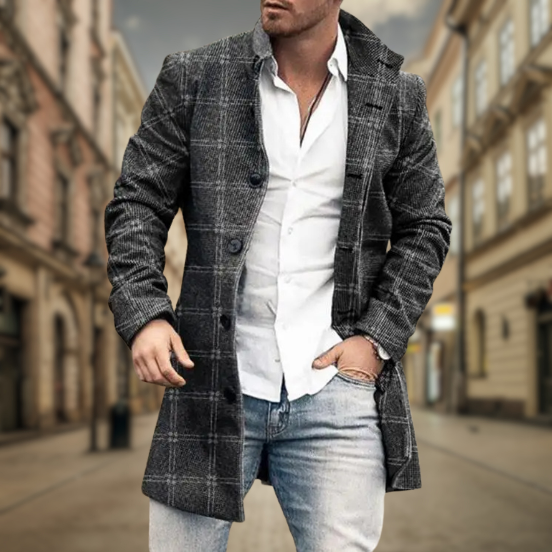 Daryl – Elegantes Wollmischmantel für Herren