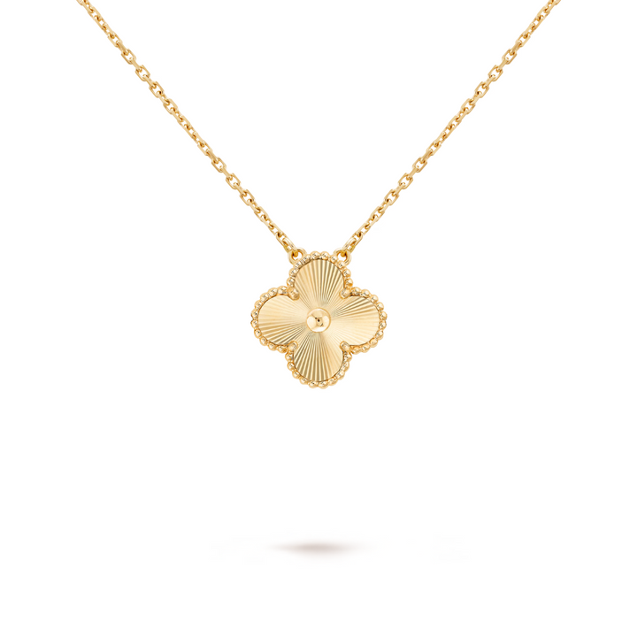 KLEEBLATT | Goldene Halskette