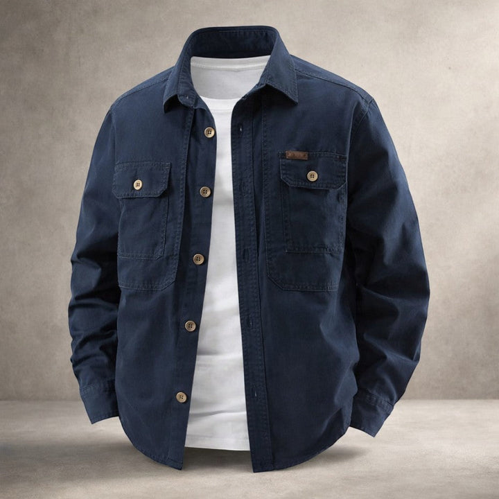 Arman - Schweres Baumwoll-Overshirt