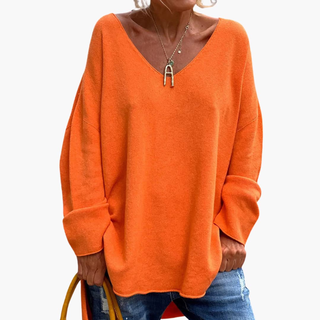 Emelin | Oversized Langarmshirt