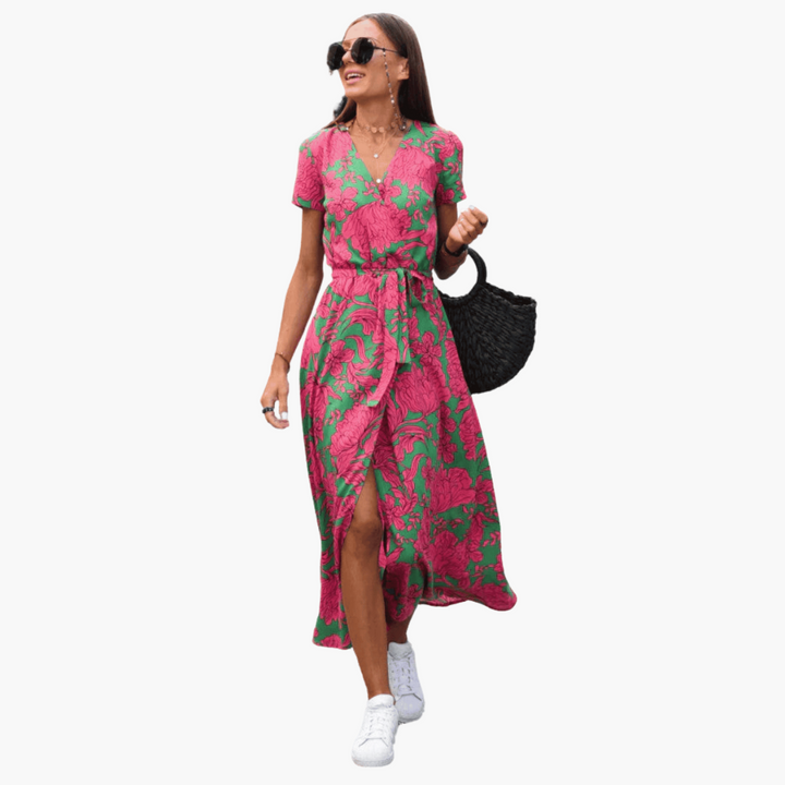 Celeste | Elegantes Wickelkleid