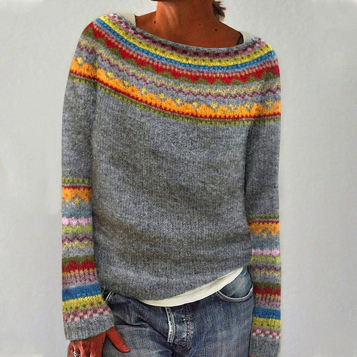 Elyse | Retro-Pullover