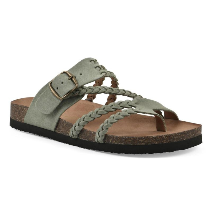 Charie – Komfort-Sandalen aus geflochtenem Kork