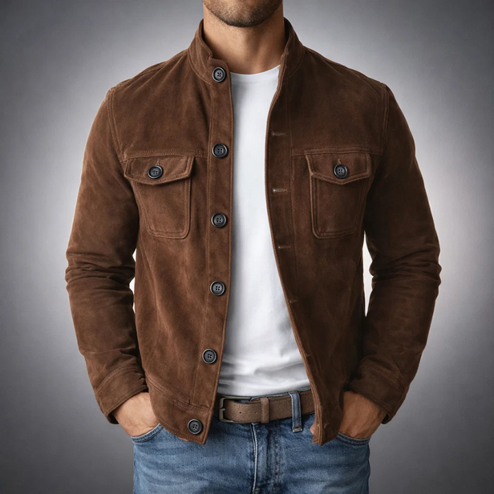 Preston – Wildleder-Hemdjacke