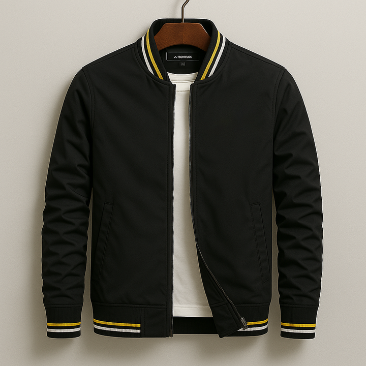 Elliot – Gestreifte Bomberjacke für einen lässigen Alltags-Look
