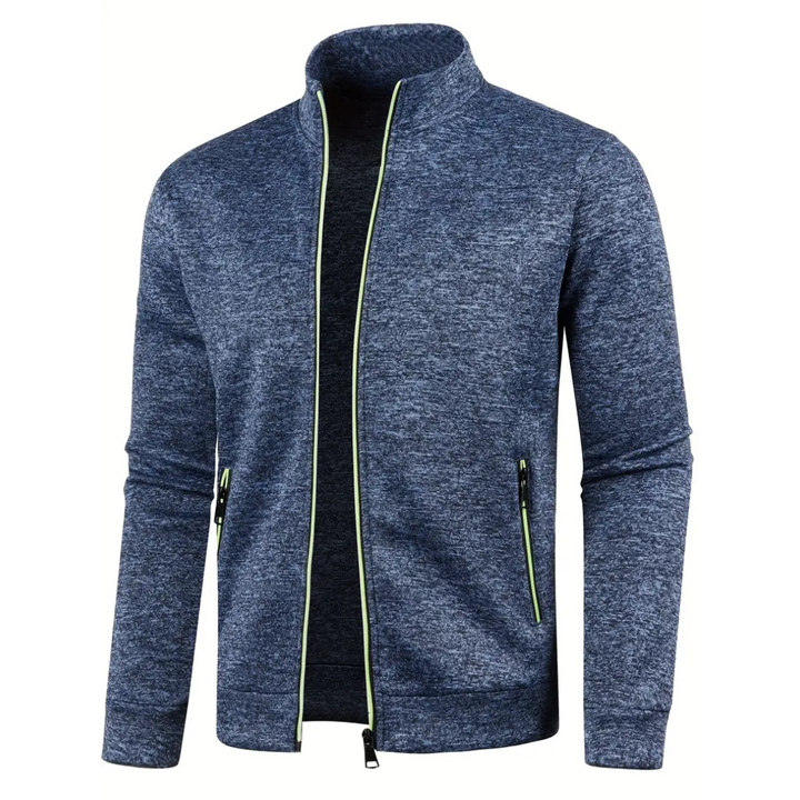 Clint – Klassische Strickjacke mit Reißverschluss