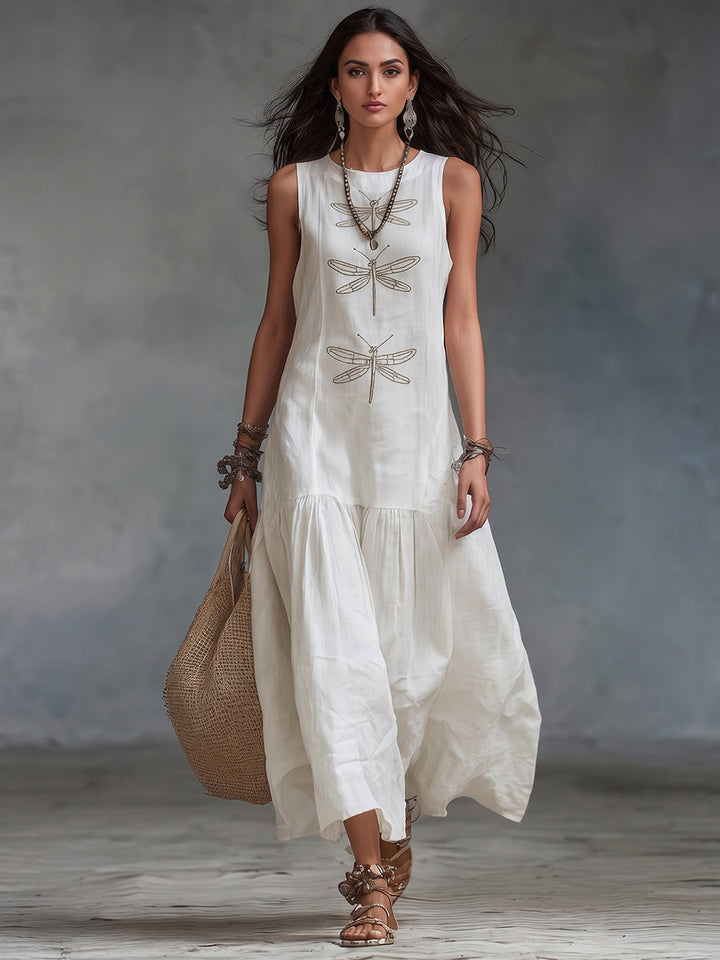 Genf – Ärmelloses Maxikleid