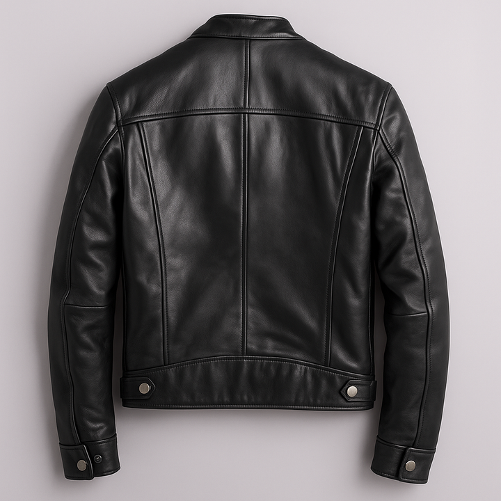 Ronnie - Vintage-Lederjacke mit körpernaher Passform