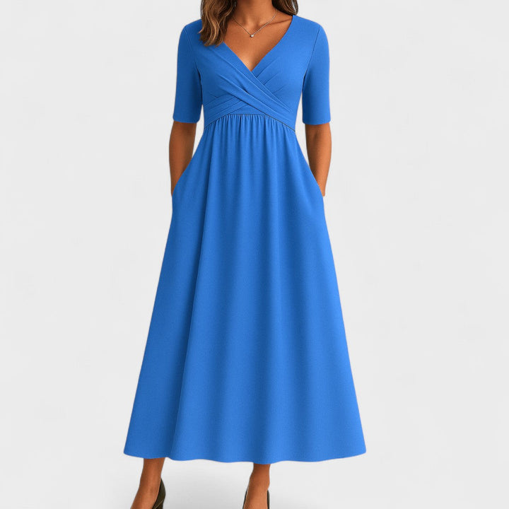 Joanne – Elegantes Midikleid mit vorteilhafter Passform