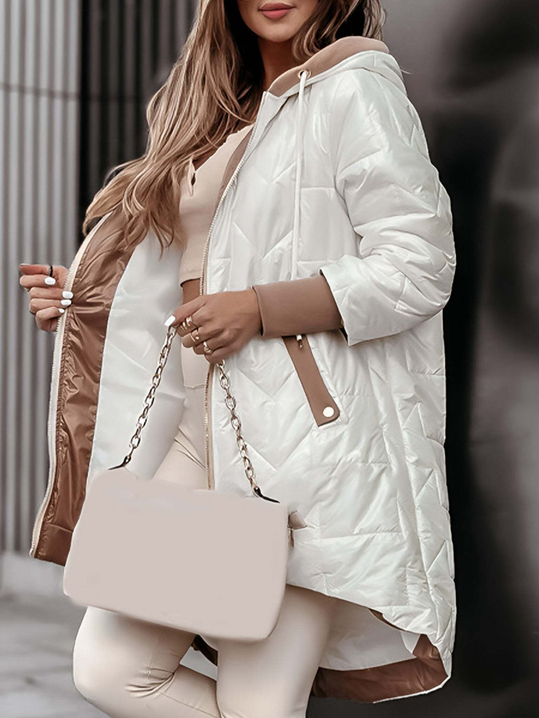 Finola | Elegante Kapuzenjacke