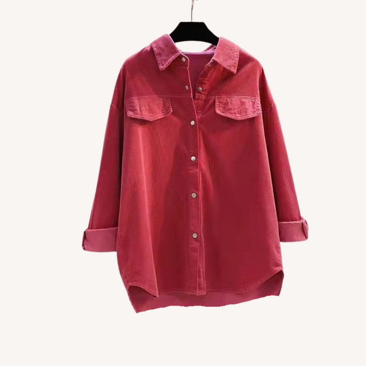 Phine | Mittellange Cordjacke