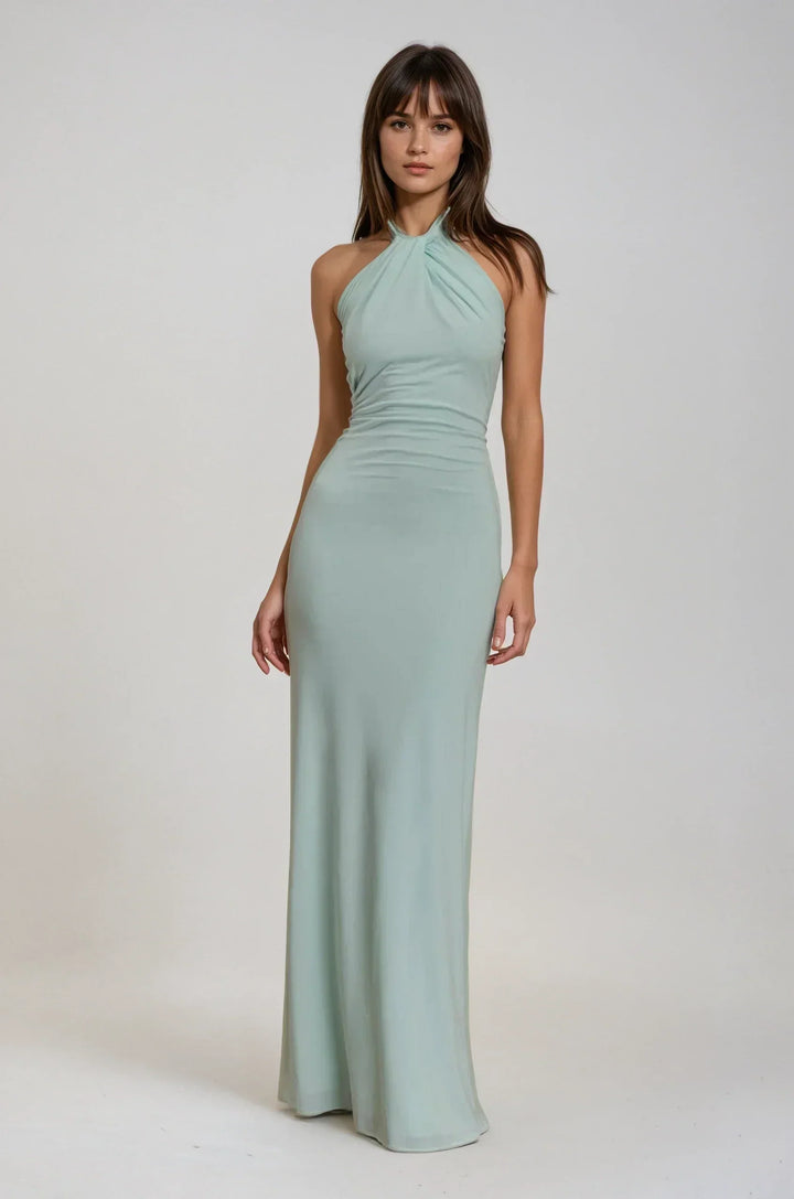 Jaiga – Maxi-Halterkleid für sommerliche Eleganz