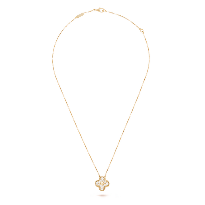 KLEEBLATT | Goldene Halskette Prestige