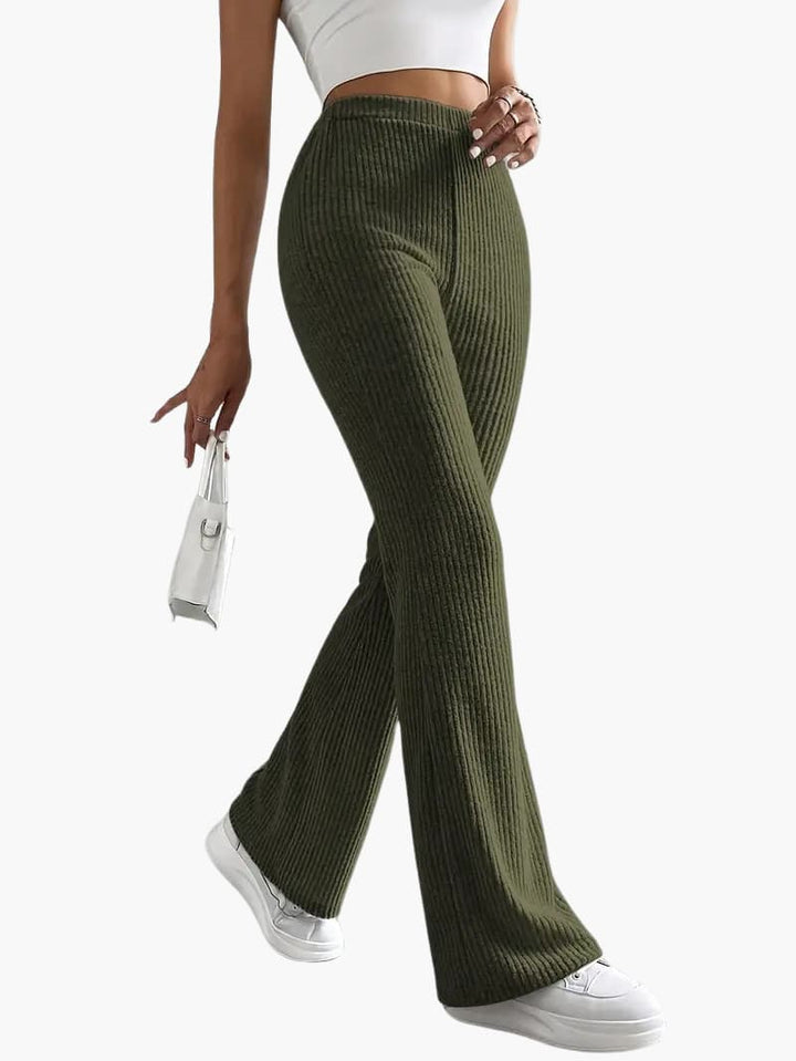 Jade | Lässige Hose mit hoher Taille