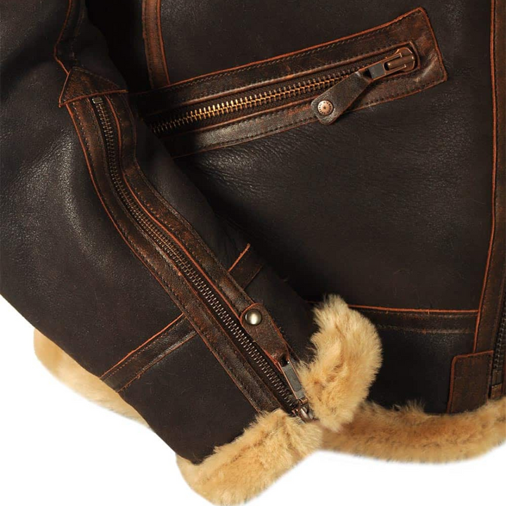 Mavy – Klassische warme Pilotenjacke