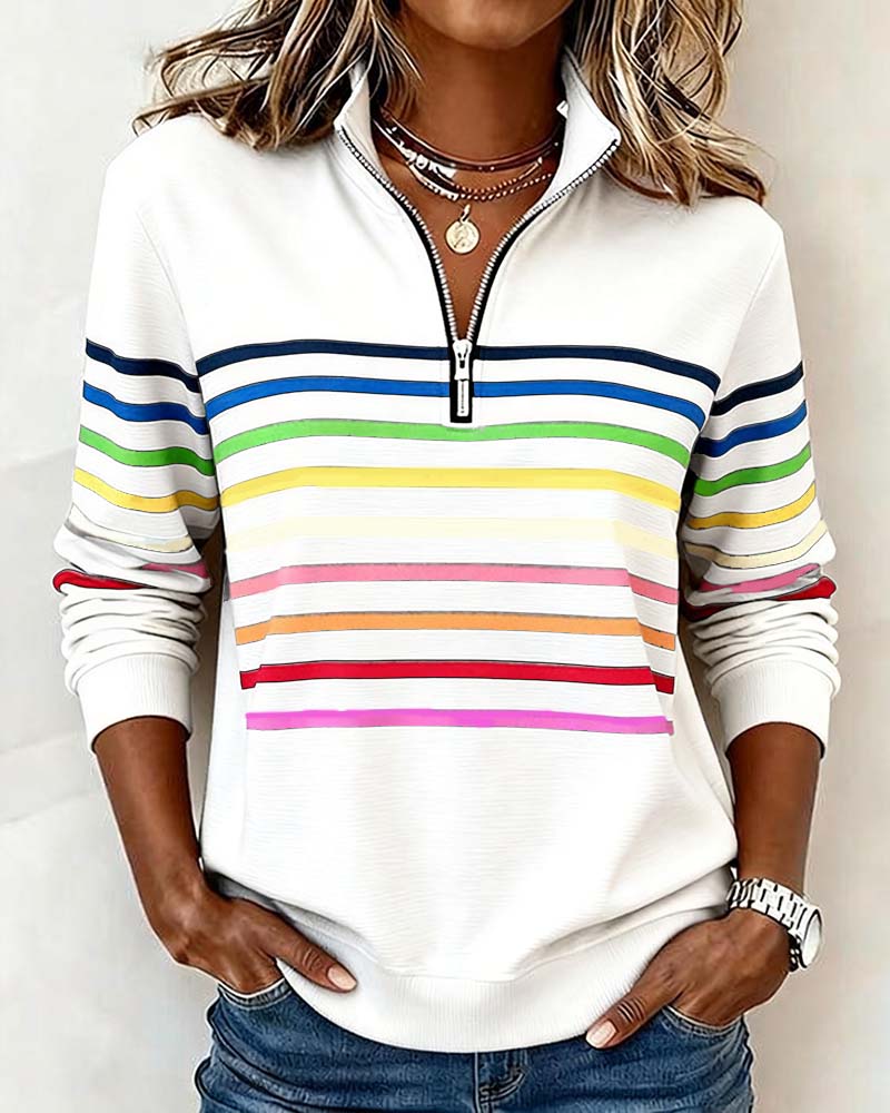 Jesie – Lässiger Pullover mit farbenfrohem Komfort