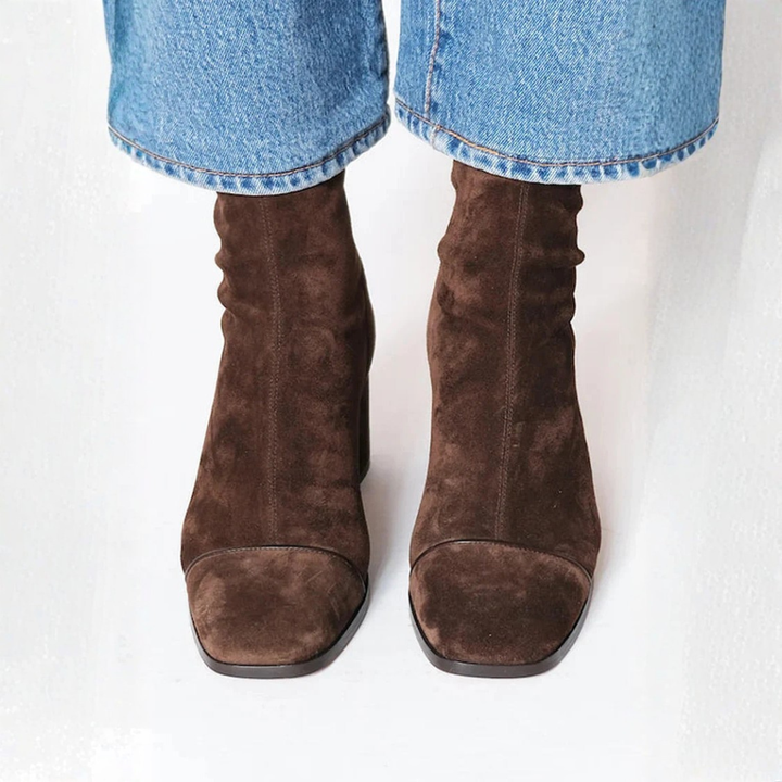 Yenna – Elegante Komfort-Stiefeletten mit Absatz