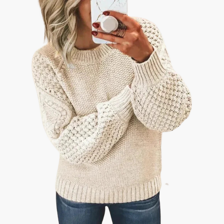 Maya | Klassischer Strickpullover