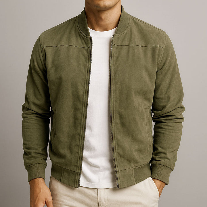 Mico - Wildleder-Bomberjacke