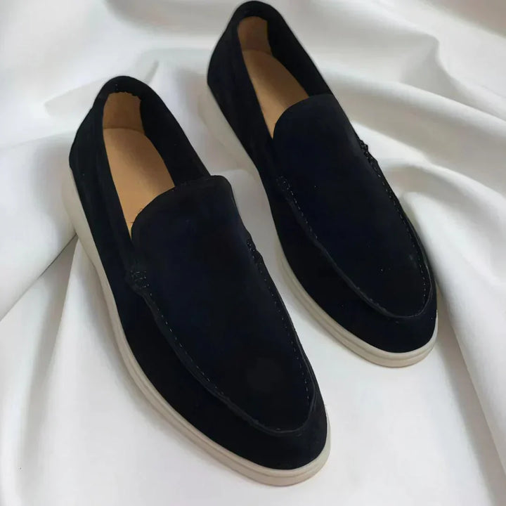 Mike - Elegante Wildleder-Slipper