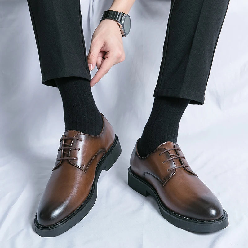 Levi – Klassische Oxford-Schuhe aus Leder