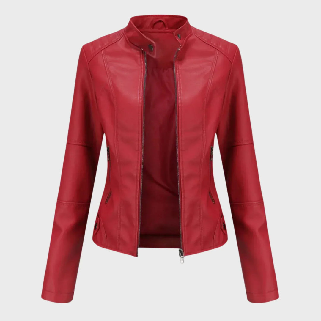 Mabelle – Alltagstaugliche Lederjacke mit zeitloser Eleganz