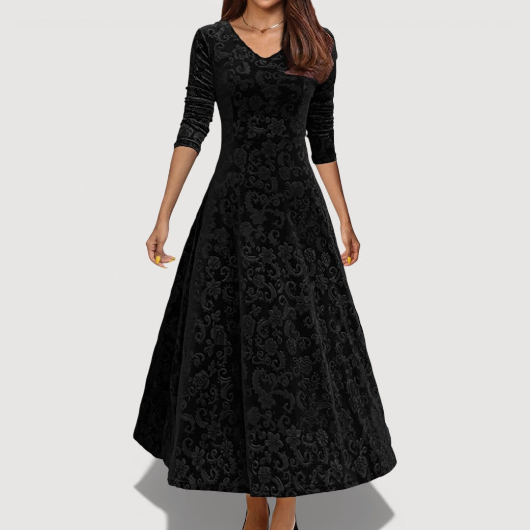 Sia - Elegantes Samtkleid